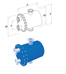 Кожухопластинчатый теплообменник Pallant P 200